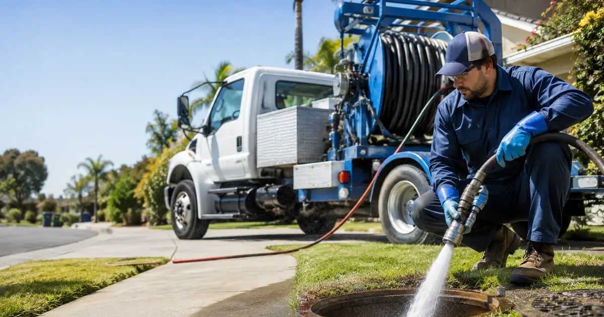 Hydro jet sewer cleaning Apple Valley